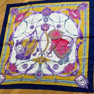 Vintage Sun Kyung Silk Scarf